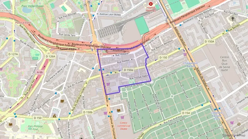 Appartement 68 m² quatre pièces à vendre à Le Kremlin-Bicêtre