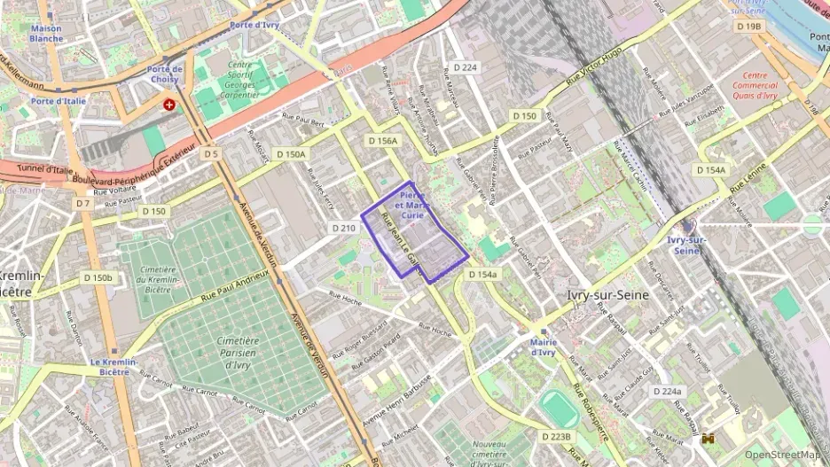 Appartement 43 m² deux pieces à vendre à Ivry-sur-Seine Appartement 43 m² deux pieces à vendre à Ivry-sur-Seine