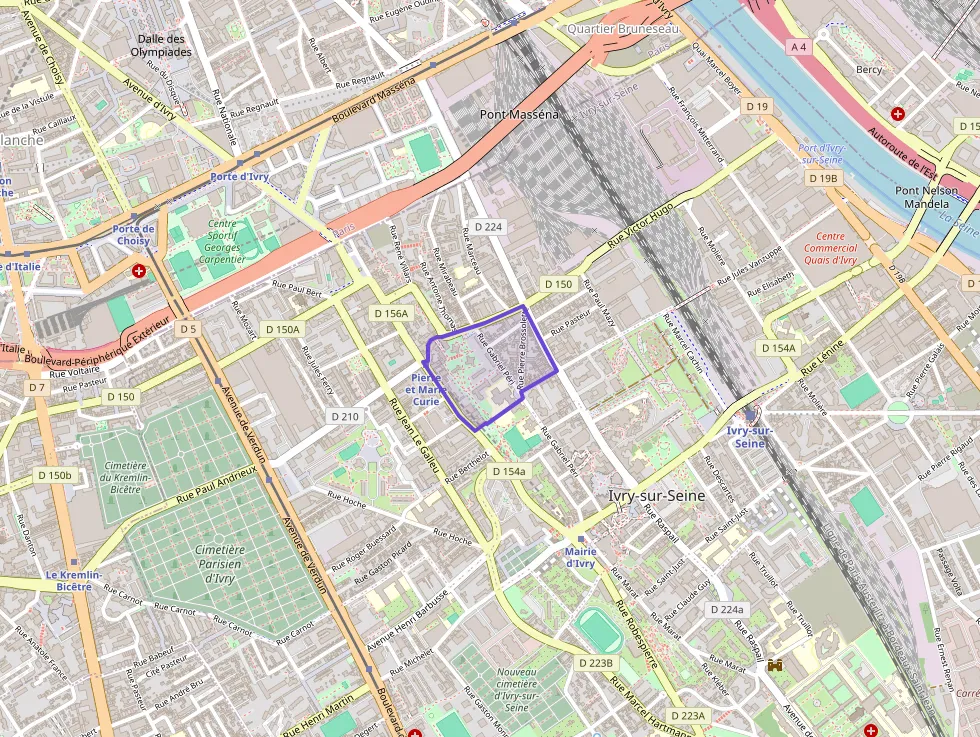 Appartement 31 m² deux pieces à vendre à Ivry-sur-Seine