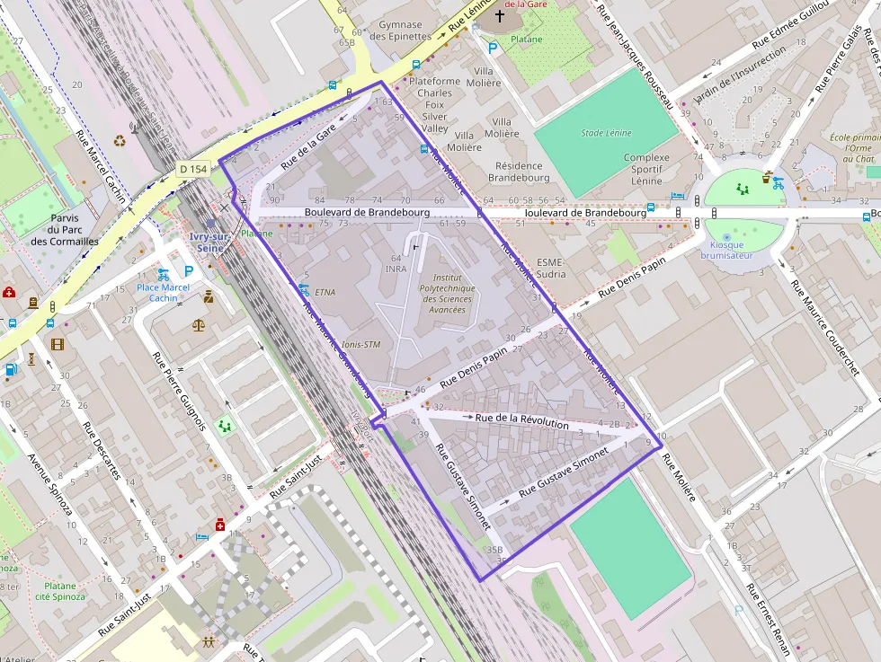 Appartement 56 m² trois pièces à vendre à Ivry-sur-Seine