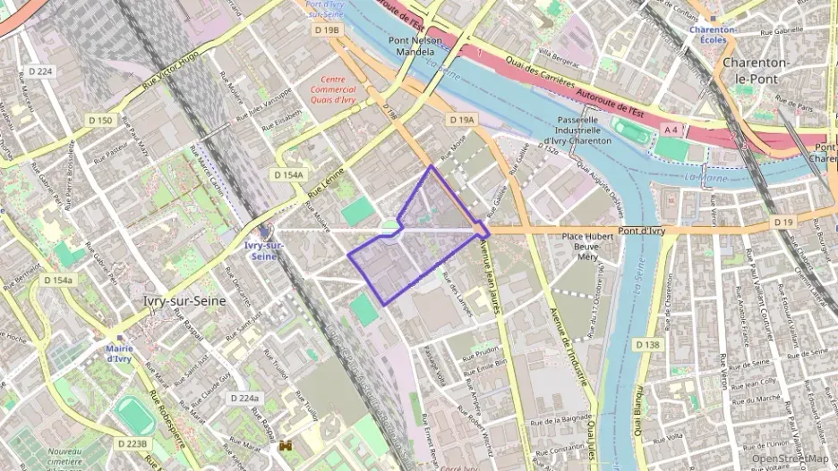 Appartement 73 m² quatre pièces à vendre à Ivry-sur-Seine Appartement 73 m² quatre pièces à vendre à Ivry-sur-Seine