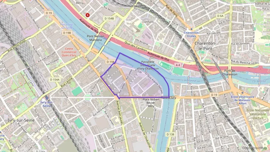 Appartement 79 m² quatre pièces à vendre à Ivry-sur-Seine