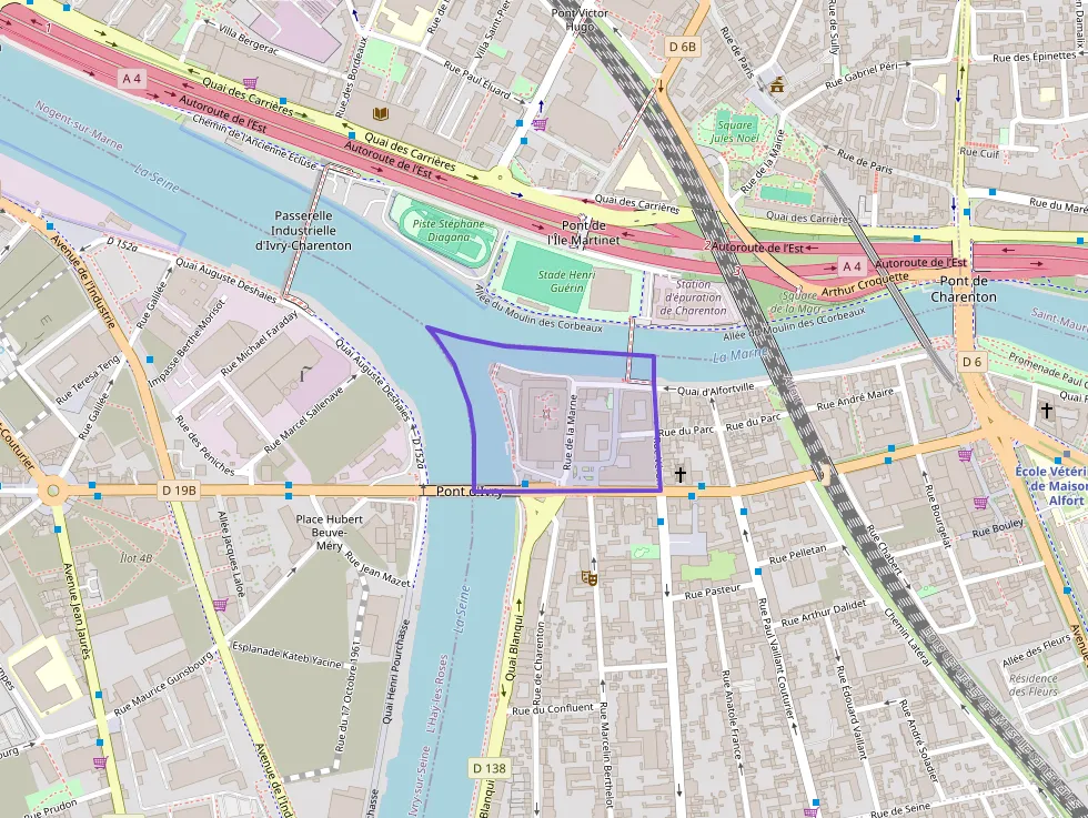 Appartement 48 m² deux pieces à vendre à Alfortville