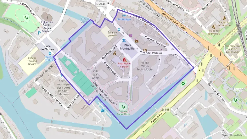 Appartement 35 m² deux pieces à vendre à Saint-Maurice