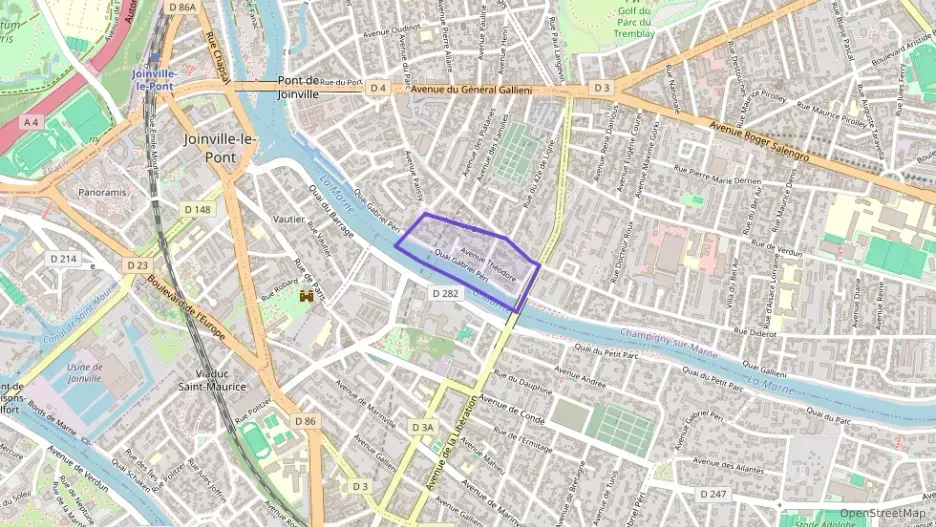 Appartement 61 m² trois pièces à vendre à Joinville-le-Pont