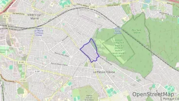 appartement de deux chambres 59 m² à vendre à Le Plessis-Trévise