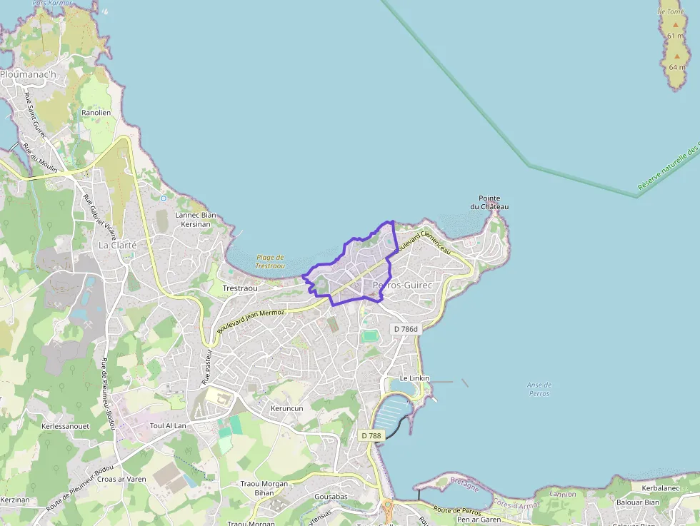 Appartement 49 m² deux pieces à vendre à Perros-Guirec