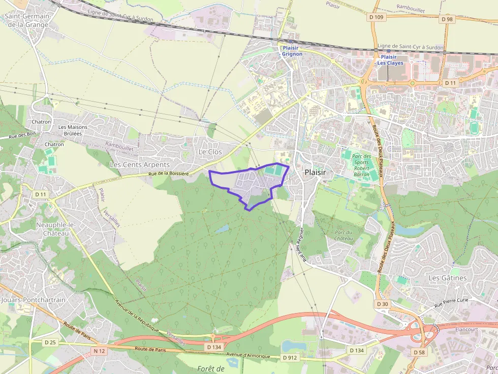 Appartement 57 m² trois pièces à vendre à Plaisir