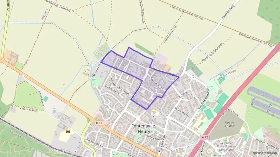 Appartement 121 m² cinq pièces à vendre à Fontenay-le-Fleury Appartement 121 m² cinq pièces à vendre à Fontenay-le-Fleury