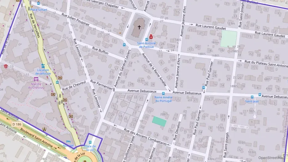 Appartement 82 m² quatre pièces à vendre à Le Chesnay-Rocquencourt Appartement 82 m² quatre pièces à vendre à Le Chesnay-Rocquencourt