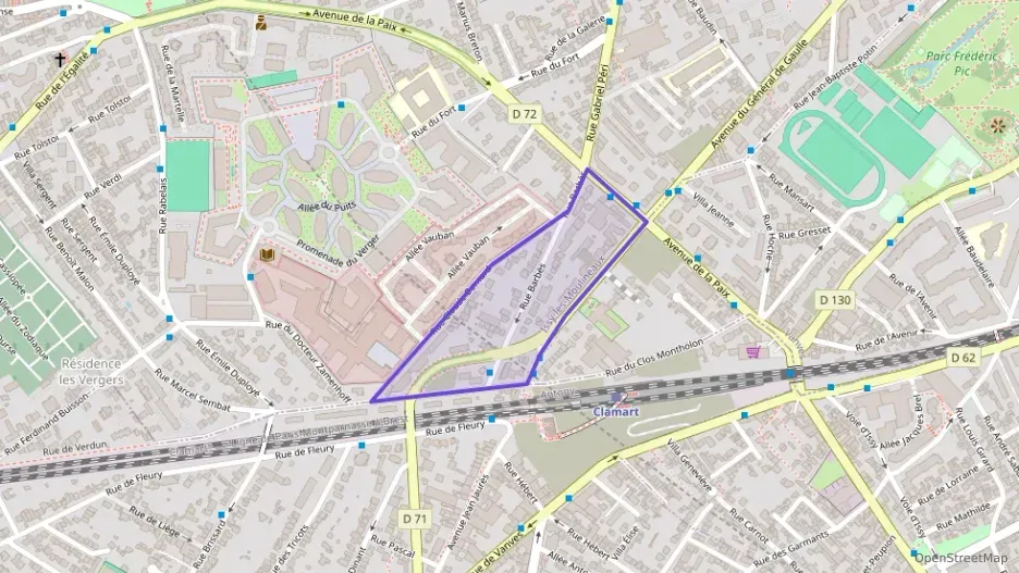 Appartement 50 m² deux pieces à vendre à Issy-les-Moulineaux