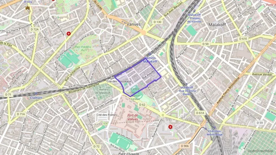 Appartement 25 m² deux pieces à vendre à Malakoff