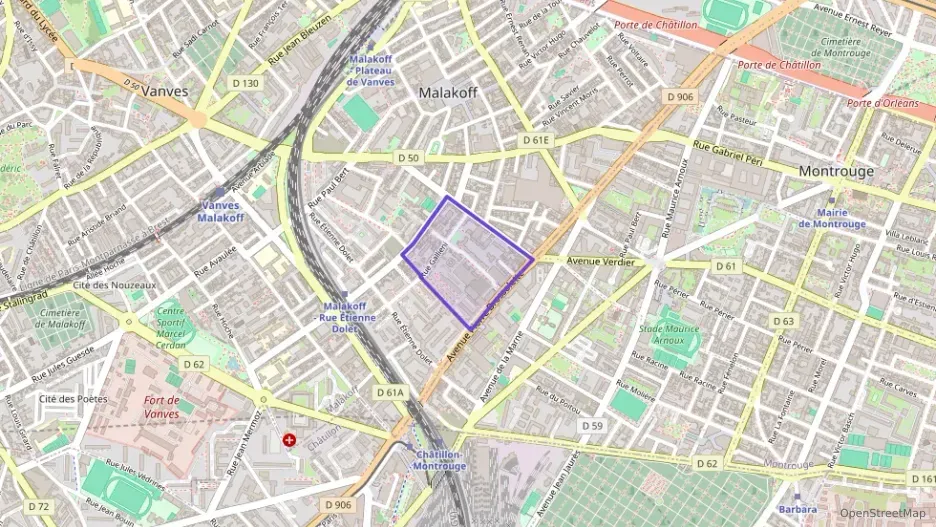 Appartement 27 m² une piece à vendre à Malakoff
