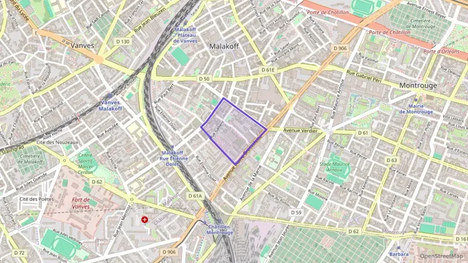 Appartement 38 m² deux pieces à vendre à Malakoff