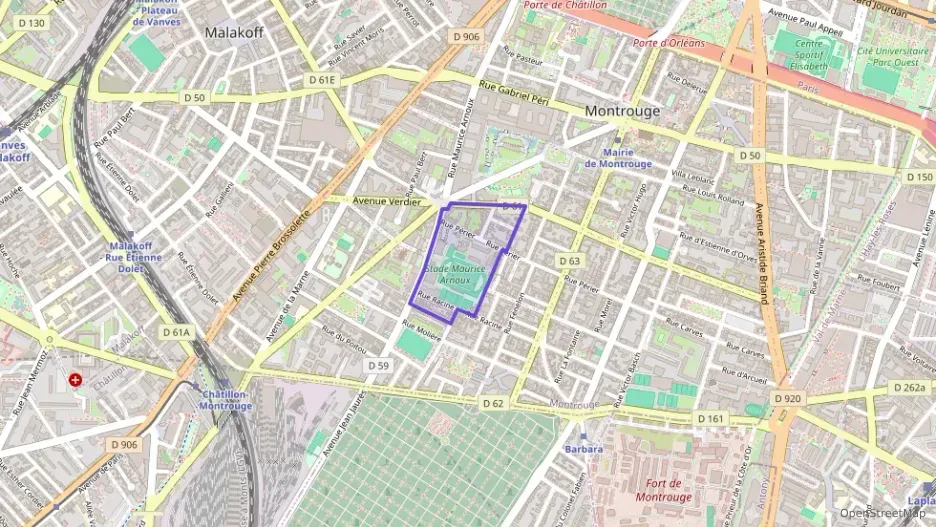 Appartement 85 m² quatre pièces à vendre à Montrouge