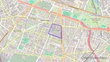 appartement de deux chambres 56 m² à vendre à Montrouge