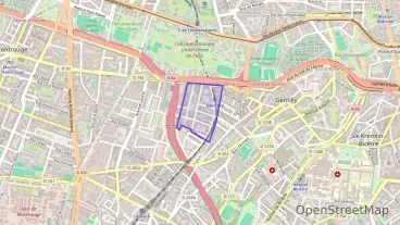 appartement d'une chambre 34 m² à vendre à Gentilly