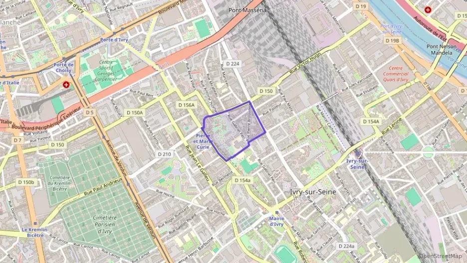 Appartement 56 m² trois pièces à vendre à Ivry-sur-Seine Appartement 56 m² trois pièces à vendre à Ivry-sur-Seine