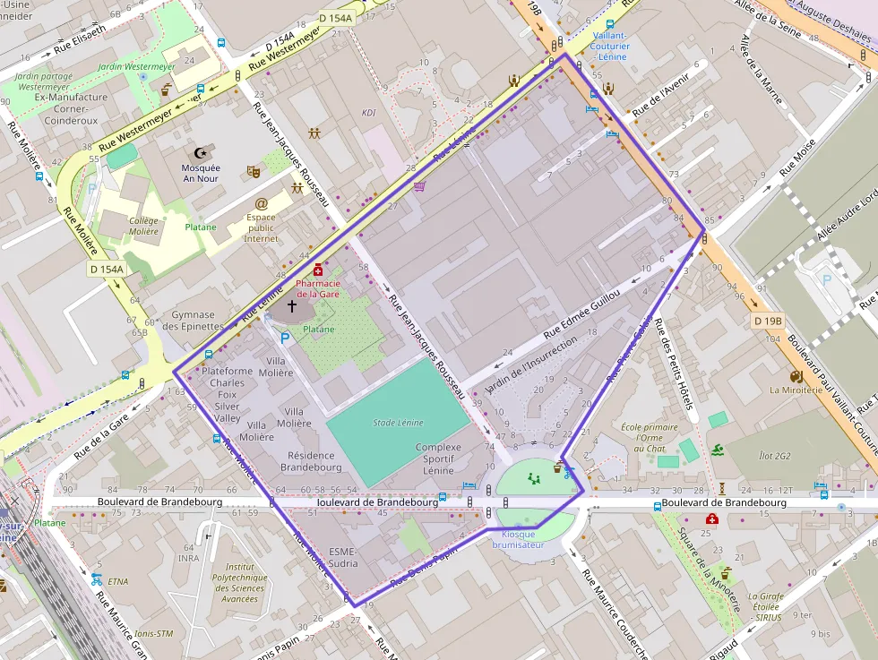 Appartement 59 m² trois pièces à vendre à Ivry-sur-Seine