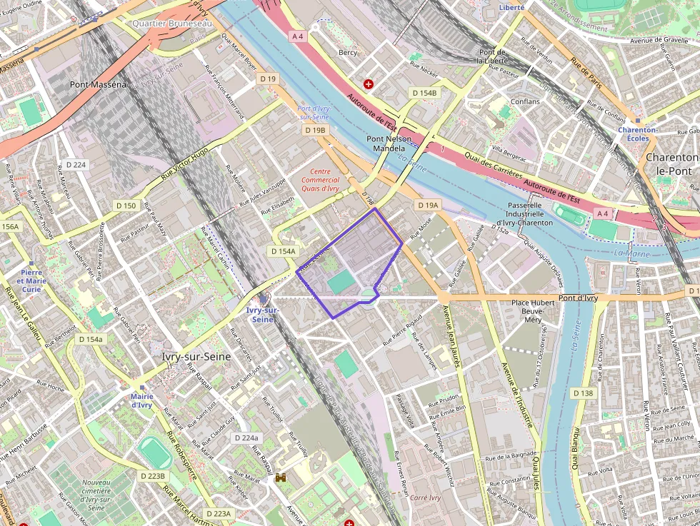 Appartement 59 m² trois pièces à vendre à Ivry-sur-Seine