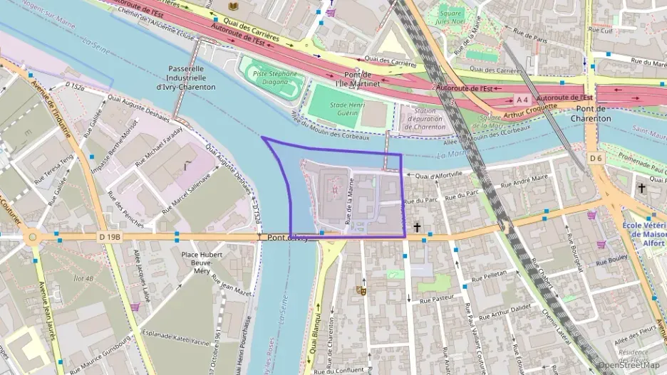 Appartement 50 m² trois pièces à vendre à Alfortville Appartement 50 m² trois pièces à vendre à Alfortville