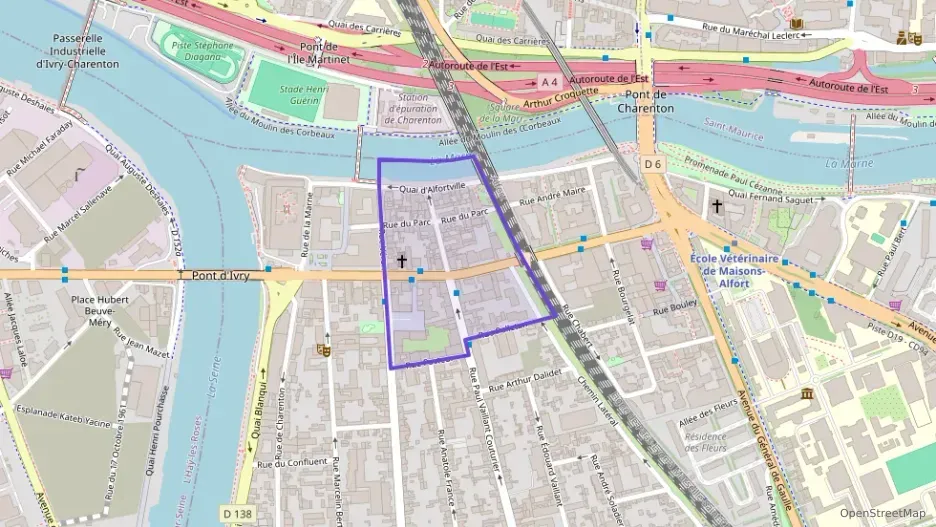 Appartement 44 m² trois pièces à vendre à Alfortville