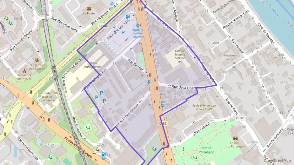 Appartement 65 m² trois pièces à vendre à Joinville-le-Pont