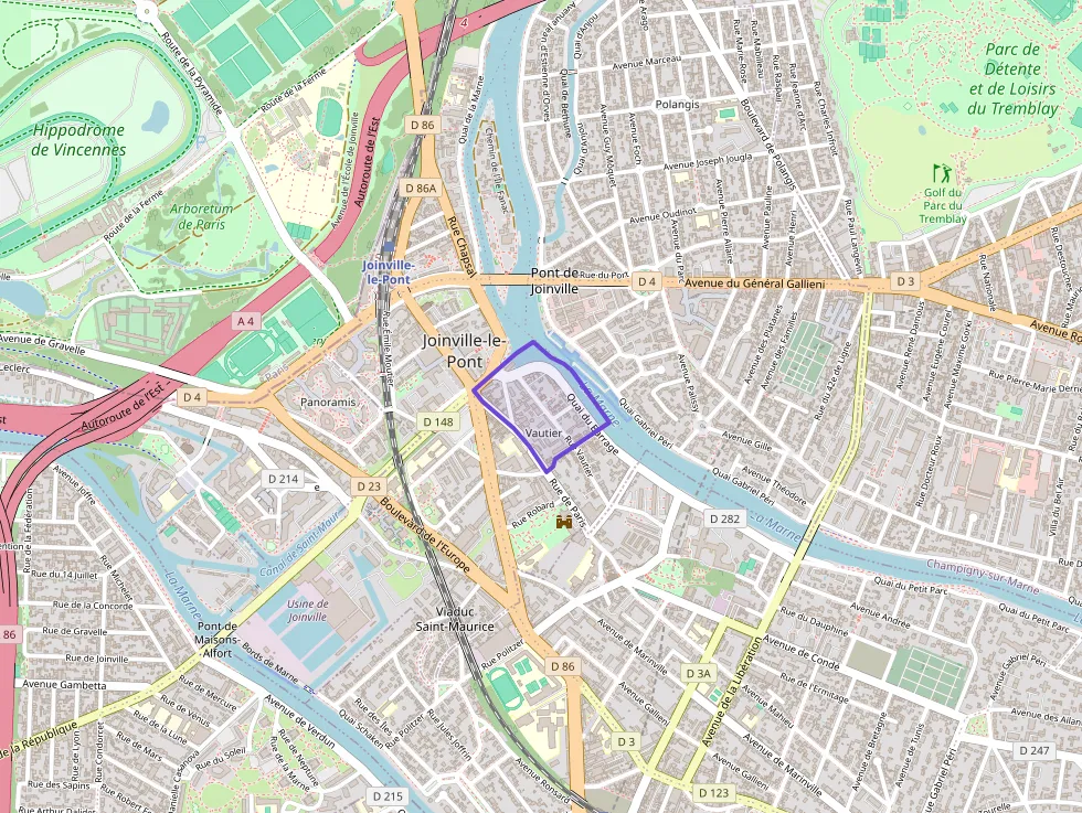 Appartement 46 m² deux pieces à vendre à Joinville-le-Pont