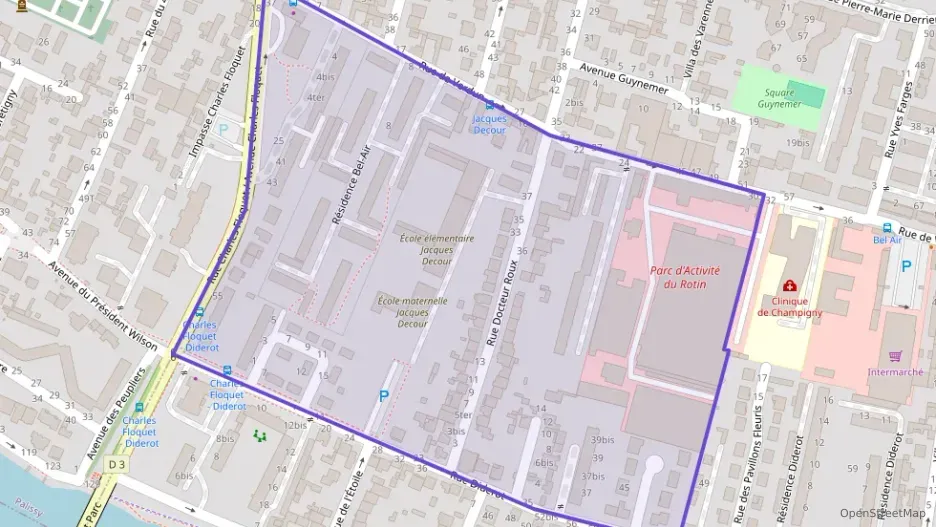 Appartement 66 m² quatre pièces à vendre à Champigny-sur-Marne