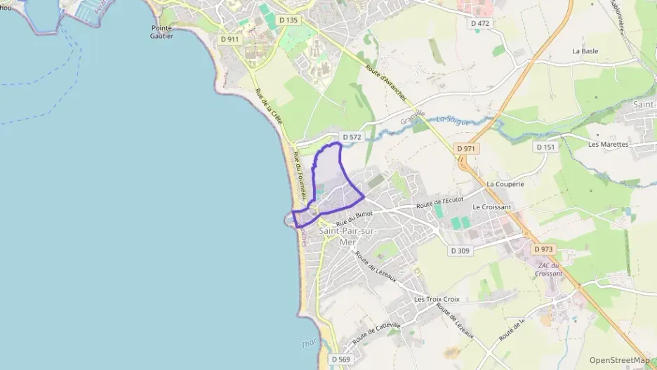 Appartement 67 m² trois pièces à vendre à Saint-Pair-sur-Mer