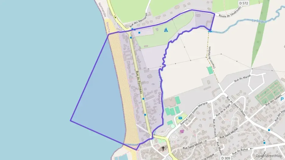 Appartement 94 m² trois pièces à vendre à Granville Appartement 94 m² trois pièces à vendre à Granville