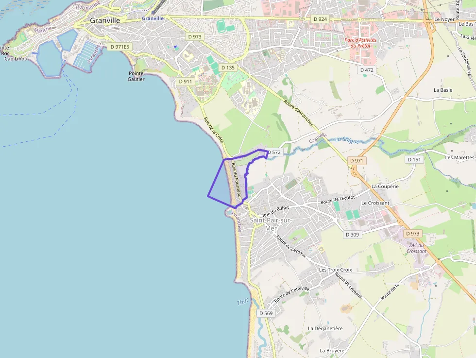 Appartement 94 m² trois pièces à vendre à Granville