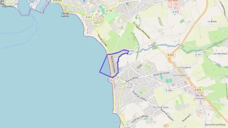 Appartement 94 m² trois pièces à vendre à Granville Appartement 94 m² trois pièces à vendre à Granville