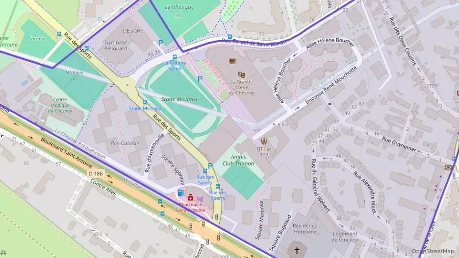 Appartement 65 m² deux pieces à vendre à Le Chesnay-Rocquencourt Appartement 65 m² deux pieces à vendre à Le Chesnay-Rocquencourt