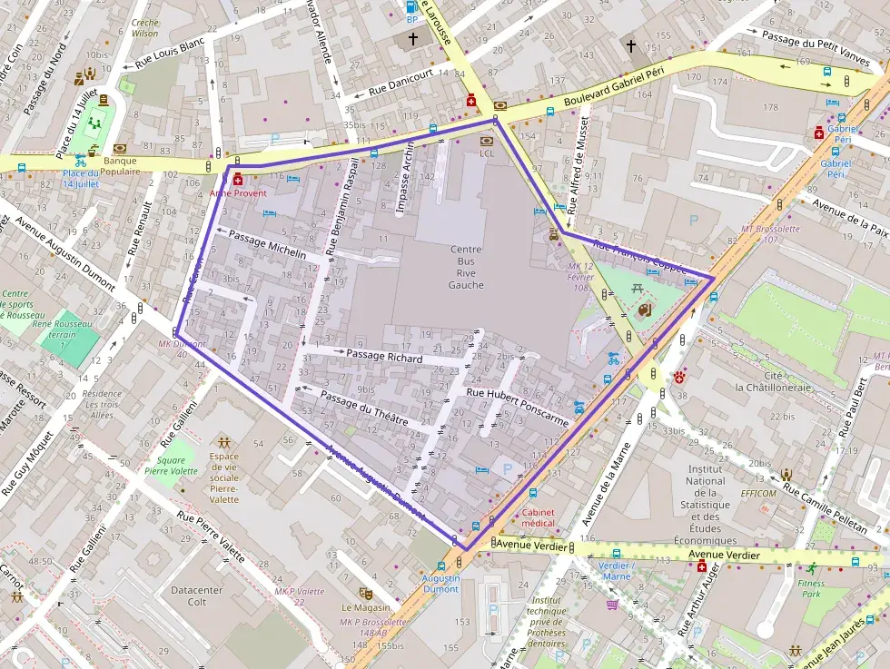 Appartement 30 m² deux pieces à vendre à Malakoff