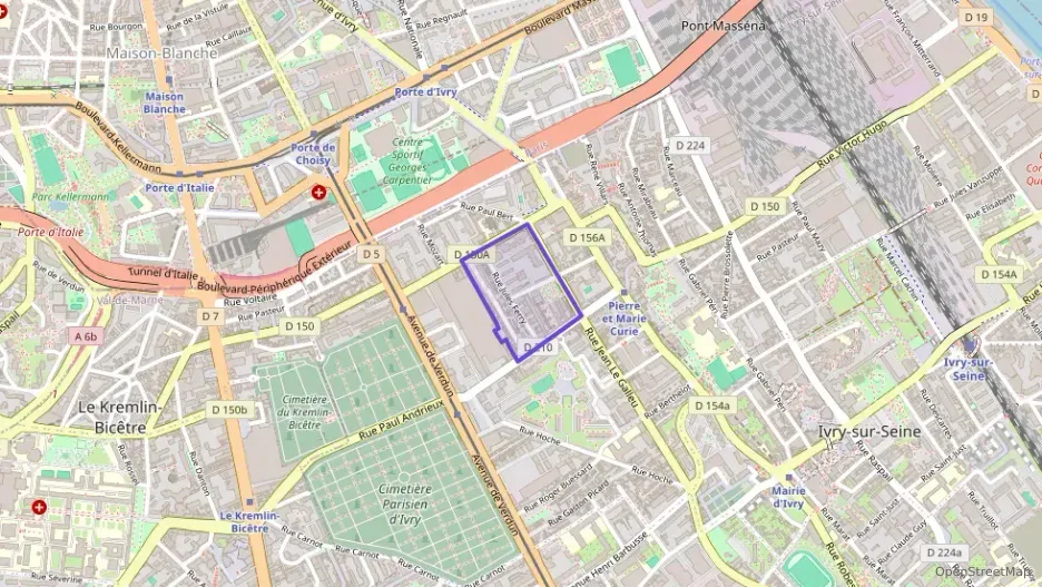 Appartement 84 m² quatre pièces à vendre à Ivry-sur-Seine