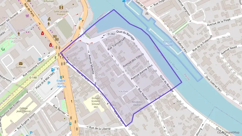 Appartement 47 m² trois pièces à vendre à Joinville-le-Pont