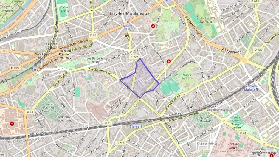 Appartement 35 m² deux pieces à vendre à Issy-les-Moulineaux