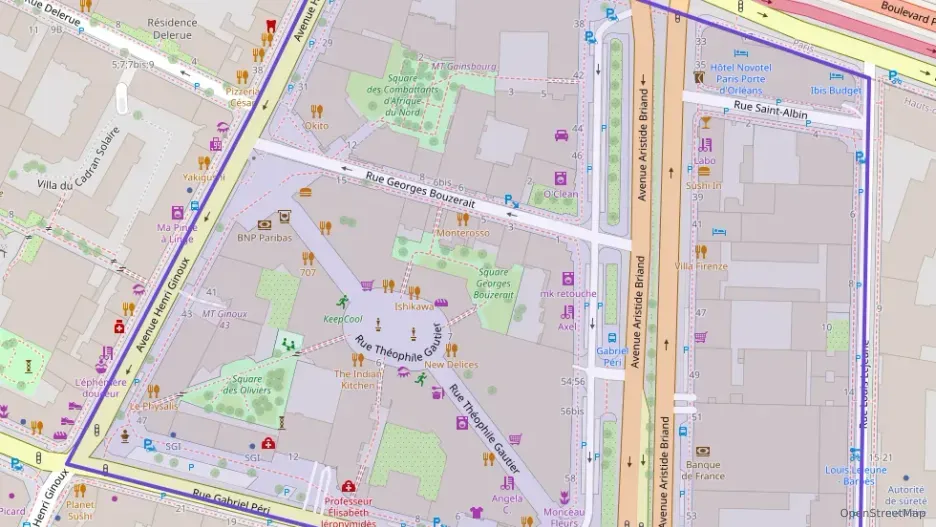 Appartement 72 m² trois pièces à vendre à Montrouge