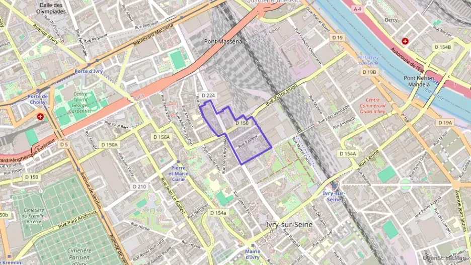 Appartement 36 m² deux pieces à vendre à Ivry-sur-Seine Appartement 36 m² deux pieces à vendre à Ivry-sur-Seine