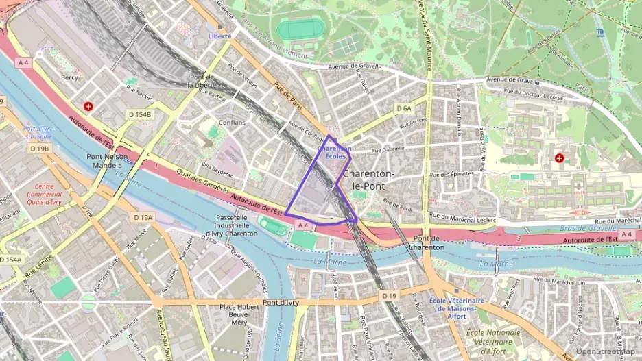 Appartement 60 m² trois pièces à vendre à Charenton-le-Pont