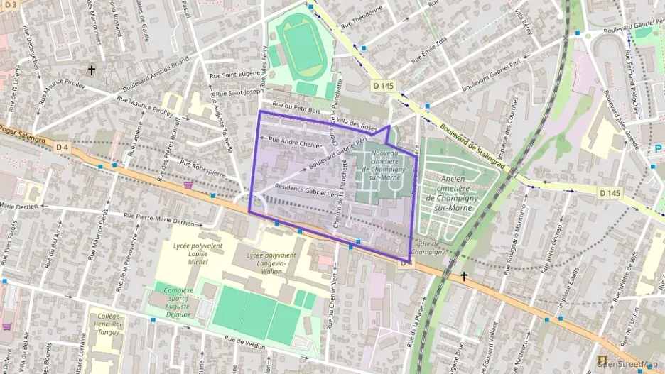 Appartement 57 m² trois pièces à vendre à Champigny-sur-Marne