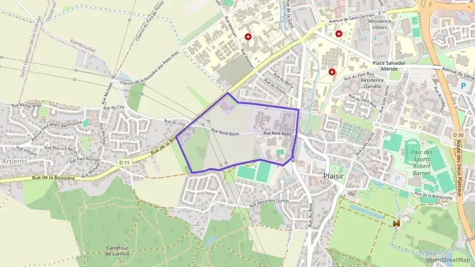 Appartement 59 m² trois pièces à vendre à Plaisir