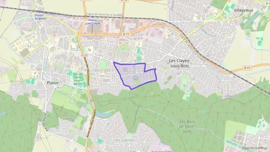 Appartement 44 m² deux pieces à vendre à Les Clayes-sous-Bois Appartement 44 m² deux pieces à vendre à Les Clayes-sous-Bois