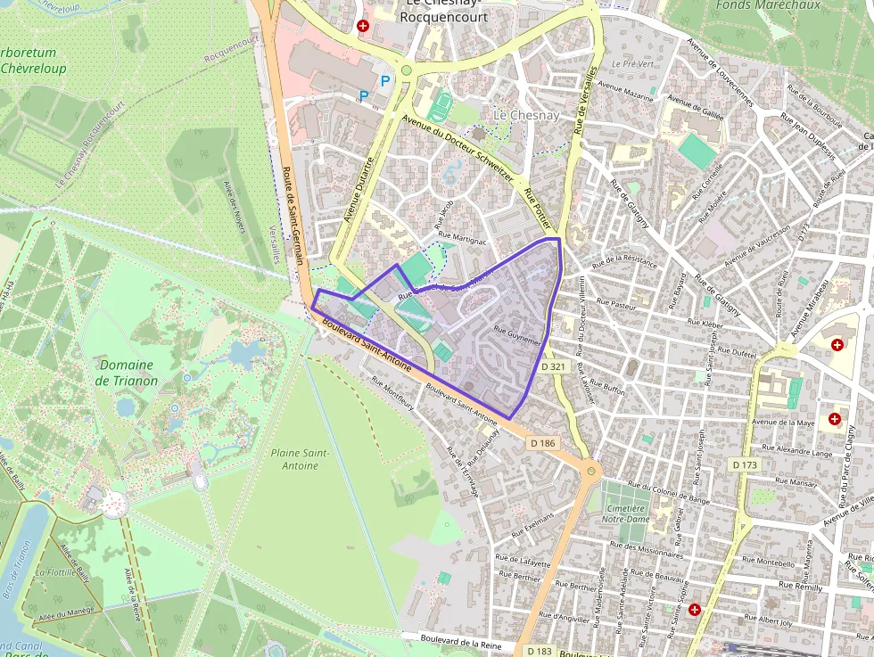 Appartement 25 m² une piece à vendre à Le Chesnay-Rocquencourt