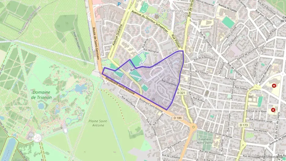 Appartement 23 m² une piece à vendre à Le Chesnay-Rocquencourt Appartement 23 m² une piece à vendre à Le Chesnay-Rocquencourt