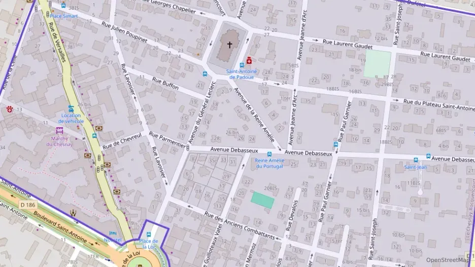 Appartement 78 m² trois pièces à vendre à Le Chesnay-Rocquencourt Appartement 78 m² trois pièces à vendre à Le Chesnay-Rocquencourt