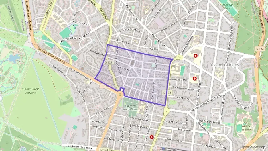 Appartement 78 m² trois pièces à vendre à Le Chesnay-Rocquencourt Appartement 78 m² trois pièces à vendre à Le Chesnay-Rocquencourt