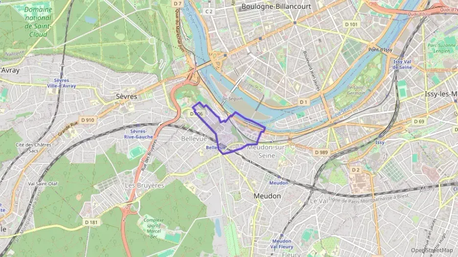 Appartement 92 m² quatre pièces à vendre à Meudon Appartement 92 m² quatre pièces à vendre à Meudon