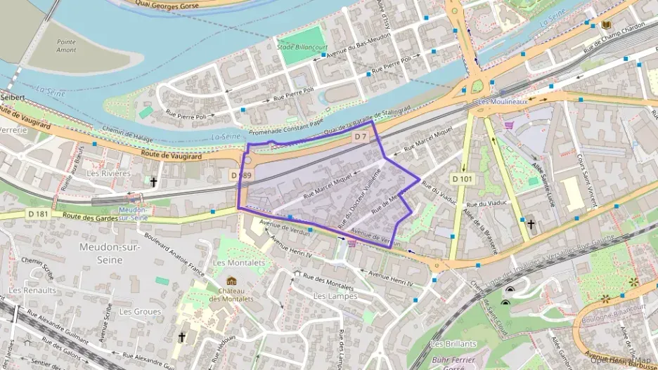 Appartement 51 m² deux pieces à vendre à Issy-les-Moulineaux